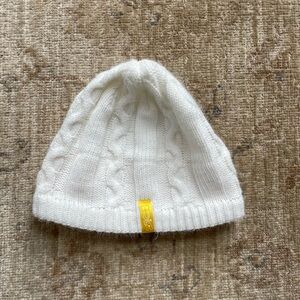 J.B.S. Ivory Cable Knit Kids Hat